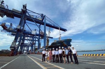 CẢNG TÂN CẢNG HIỆP PHƯỚC - CHÀO ĐÓN CHUYẾN TÀU ĐẦU TIÊN CỦA HÃNG TÀU NBOS ĐẾN VIỆT NAM